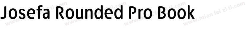 Josefa Rounded Pro Book字体转换